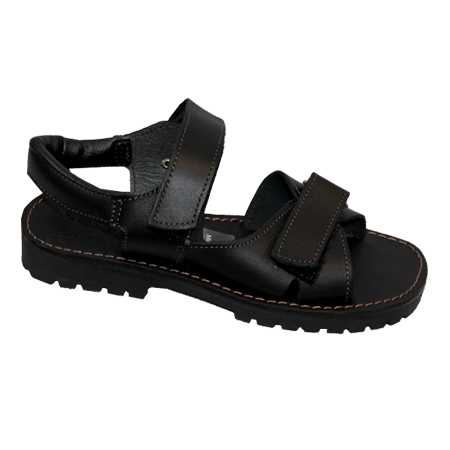 Black McKinlay Safari Sandal EU Sizes 23-34 (OPTIONAL)