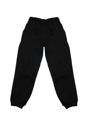 Fleece Lined Reinforced Knee Track Pant Black (OPTIONAL)