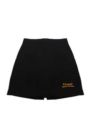 Kawaha Point School Flat Front Flap Skort Black